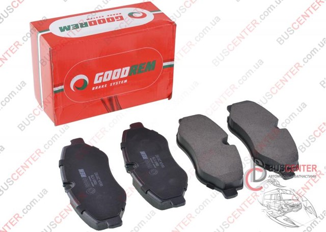 Передние тормозные колодки RM1179 Goodrem