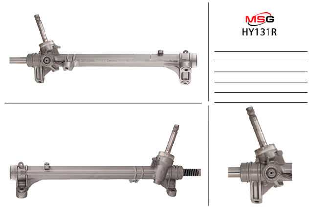 HY131R MSG Rebuilding Управление рулевое в сборе