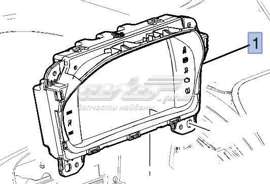 Панель приборов 84241858 Opel