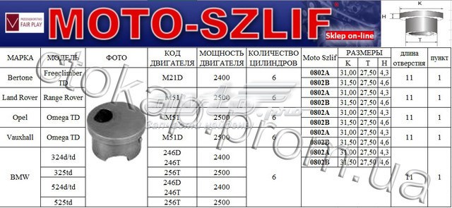 0802B Moto-szlif motor diesel com turbocompressor