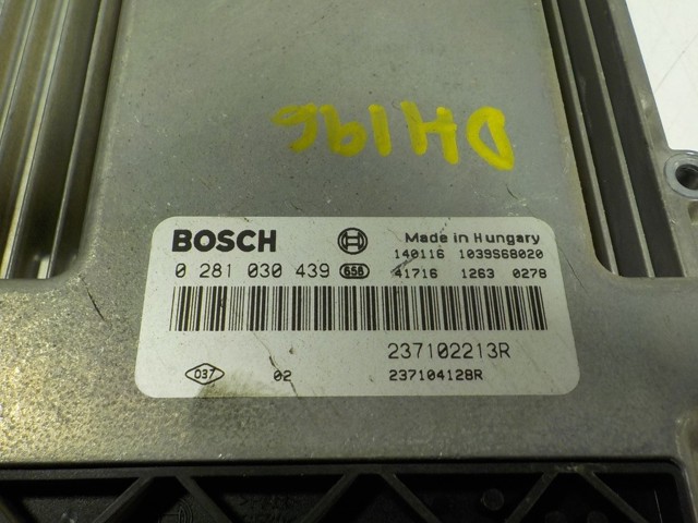 0281030439 Renault (RVI) Мозги двигателя