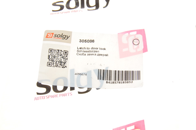 Фиксатор/петля (зацеп) замка задней распашной двери, правый верхний Solgy 305086 цена, от 6.53 USD