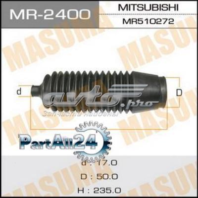Пыльник рулевой рейки левый Masuma MR2400