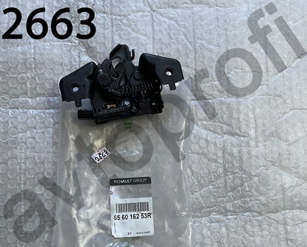 656016253R Renault (RVI) Запор капота (замок и привод замка капота)