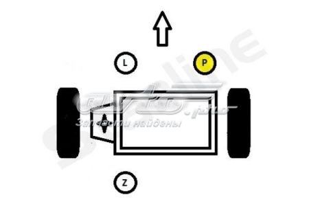 Правая подушка двигателя SSM0288 Starline