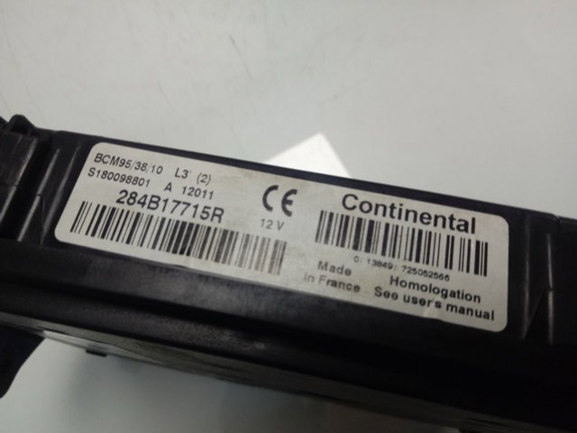 Купить 284B17715R Renault (RVI) Монжатный блок реле