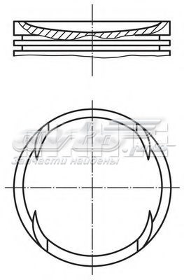 Поршень в зборі 308902 MAHLE