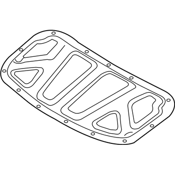 Insonorizante de motor 81125F2000 HYUNDAI