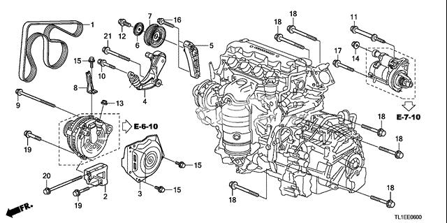  32750RNAA00 Honda