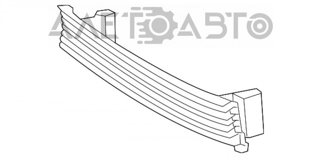 Решетка бампера переднего центральная FPS FP7094910 цена, от 59.39 USD