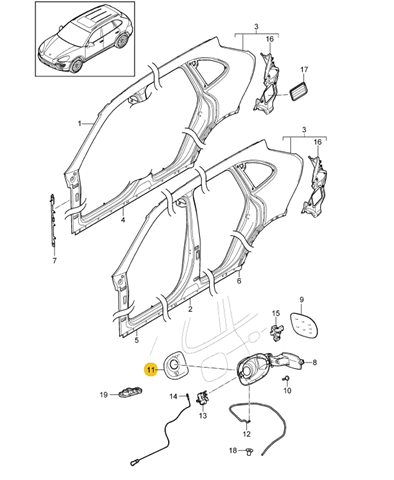  95850493300 Porsche