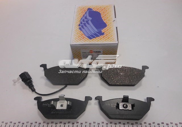 Колодки тормозные передние дисковые AUTOTECHTEILE 698019