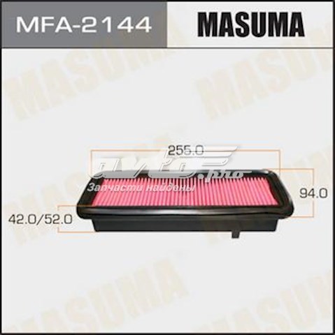 MFA2144 Masuma Воздушный фильтр двигателя