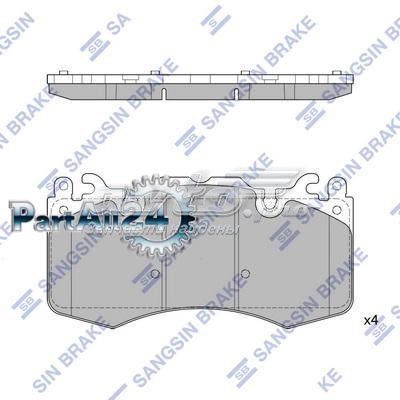 Купить SP2239 Sangsin Колодки тормозные