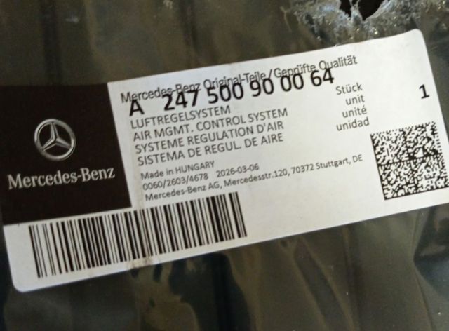 Купить A2475051400 Mercedes Верхний дефлектор радиатора