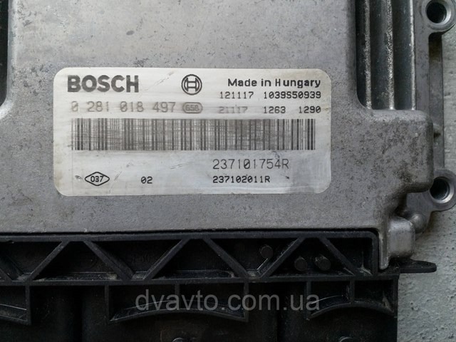 Купить 237101754R Renault (RVI) Электронный блок управления двигателем
