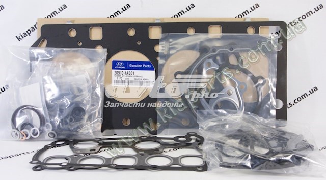 209104AB01 Hyundai/Kia kit de vedantes de motor completo