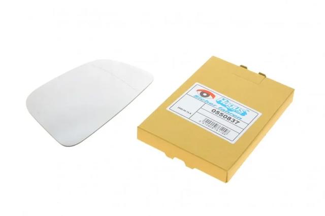 Стекло левого зеркала заднего вида 550837 VAN Wezel