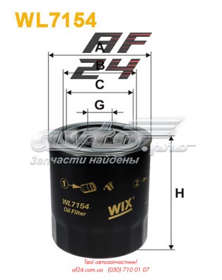 WL7154WIX WIX 