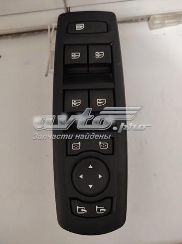 809610006R Renault (RVI) unidade de botões dianteira esquerda de controlo de elevador de vidro