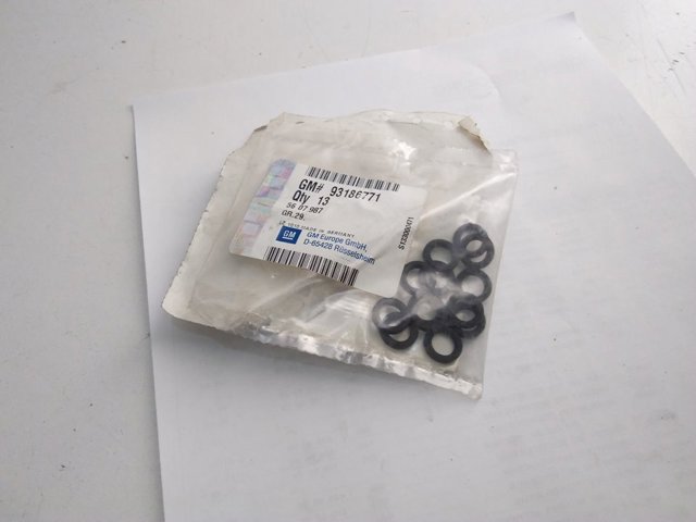 Прокладка клапанной крышки двигателя, комплект General Motors 93186771 цена, от 0.15 USD