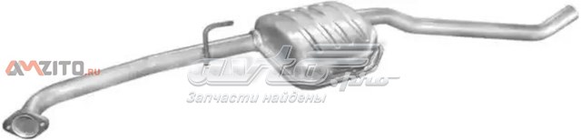 Глушитель, центральная часть Polmostrow 17236 цена, от 54.50 USD
