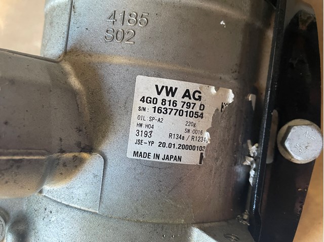 4G0816797D VAG компрессор кондиционера