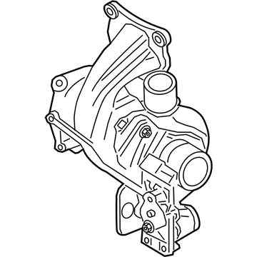 Турбина K2GZ6K682B Ford