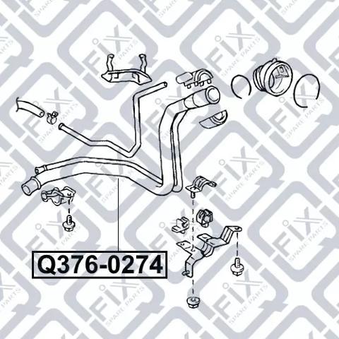 Горловина топливного бака Q3760274 Q-fix
