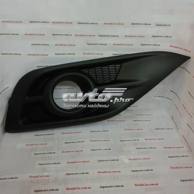 Заглушка противотуманки передней правой Honda 71103T0A003