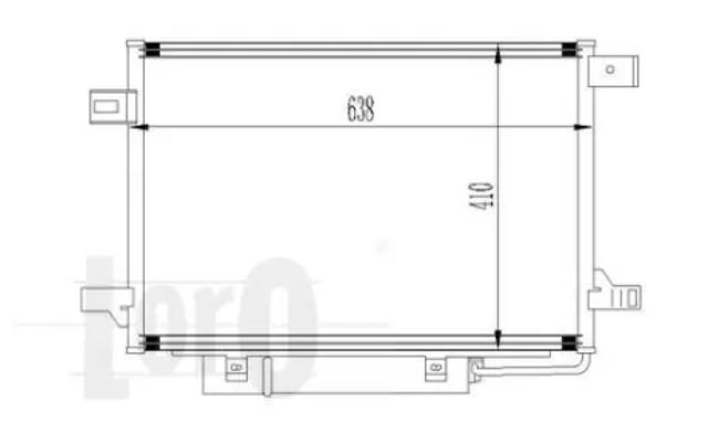 Конденсатор кондиционера Depo/Loro/Abakus 0540160017 цена, от 75.64 USD