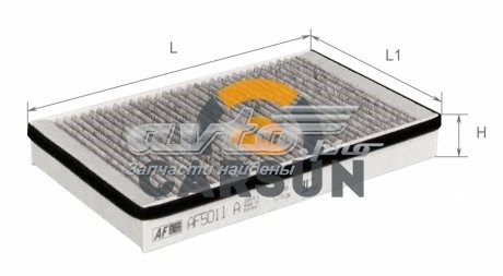 Фильтр воздушный отопителя Alpha Filter AF5011A цена, от 3.35 USD