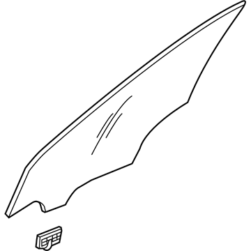 Окно (передней двери) двери Hyundai/Kia 824102W020 цена, от 93.34 USD