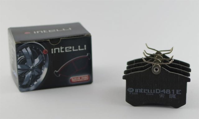 D481E Intelli Колодки тормозные дисковые комплект