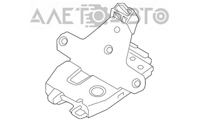 Замок крышки багажника (двери 3/5-й задней) 8M5Z5843150F Ford