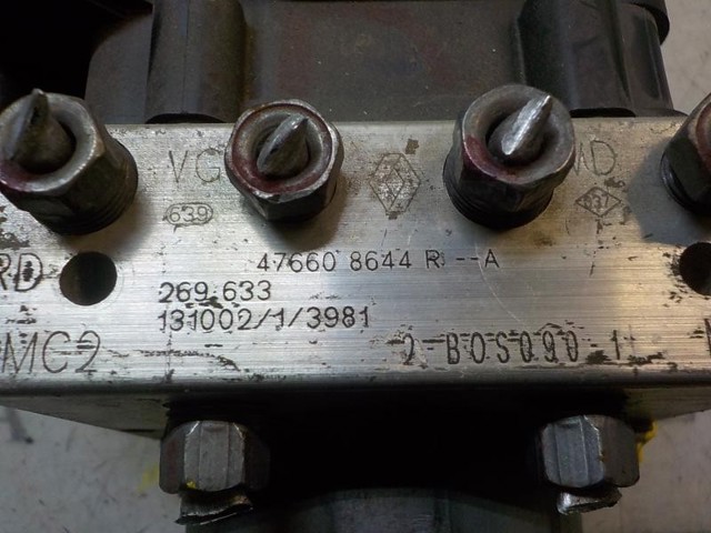 Гидроблок АБС Renault (RVI) 476609404R цена, от 21.14 USD