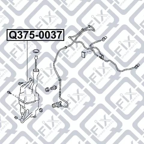 Q3750037 Q-fix Бачок омывателя стекла