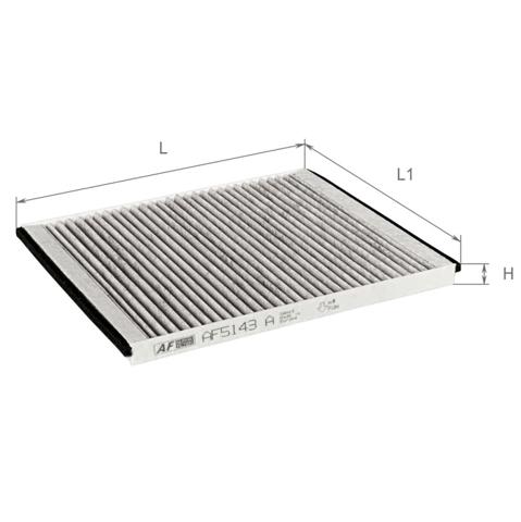 Воздушный фильтр салона Alpha Filter AF5143A