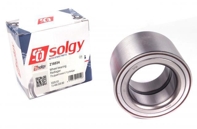 Купить 216034 Solgy Подшипник ступицы задней наружный