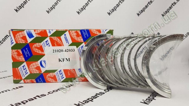 Вкладыши коленвала коренные, стандарт (STD) KFM 2102042033 цена, от 28.16 USD
