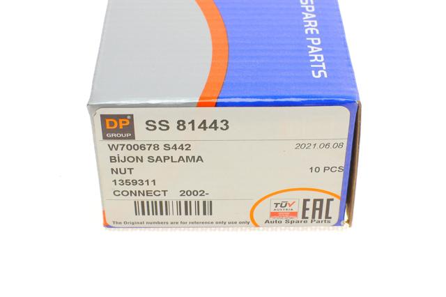 Болт колеса DP Group SS81443