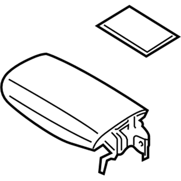 Подлокотник центральной консоли JJ5Z7806024BB Ford