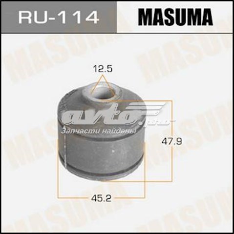 Сайлентблок заднего продольного рычага задний Masuma RU114