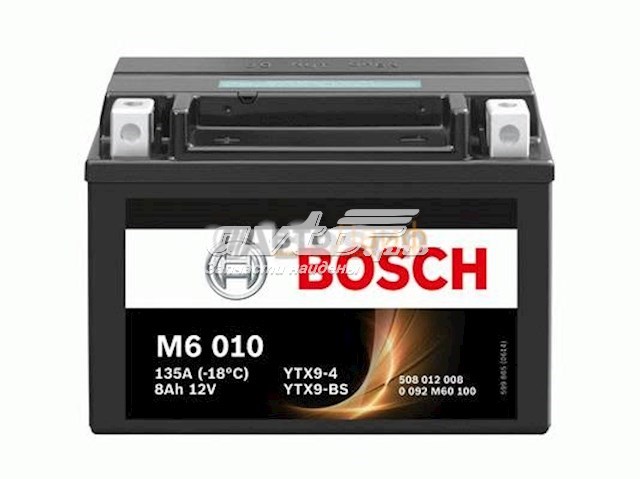 Купить Аккумулятор Bosch 9 А/ч (0092M60100)