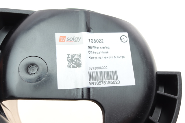 Корпус фильтра топливного Solgy 108022