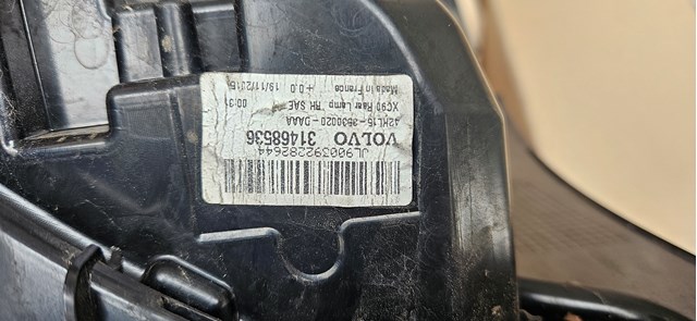 Задний фонарь 31468536 Volvo