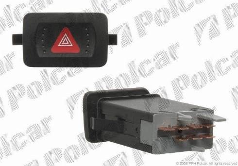Кнопка включения аварийного сигнала Polcar 9541P30