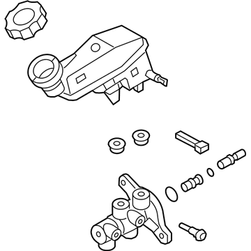 585103X420 Hyundai/Kia Цилиндр тормозной, главный