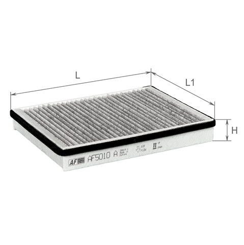 Фильтр воздушный отопителя Alpha Filter AF5010A цена, от 3.84 USD