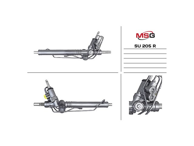 Рейка рулевая MSG Rebuilding SU205R